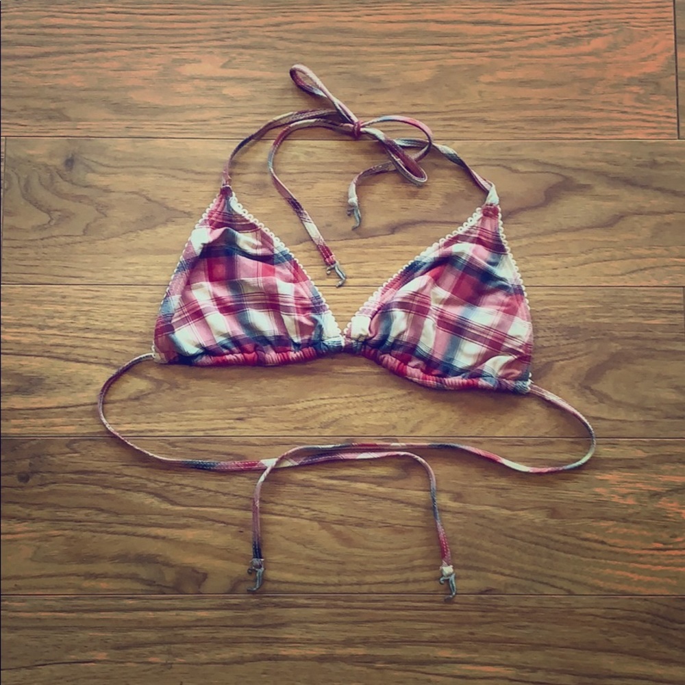 Country style Plaid Bikini Top 🔴FREE W. BUNDLE